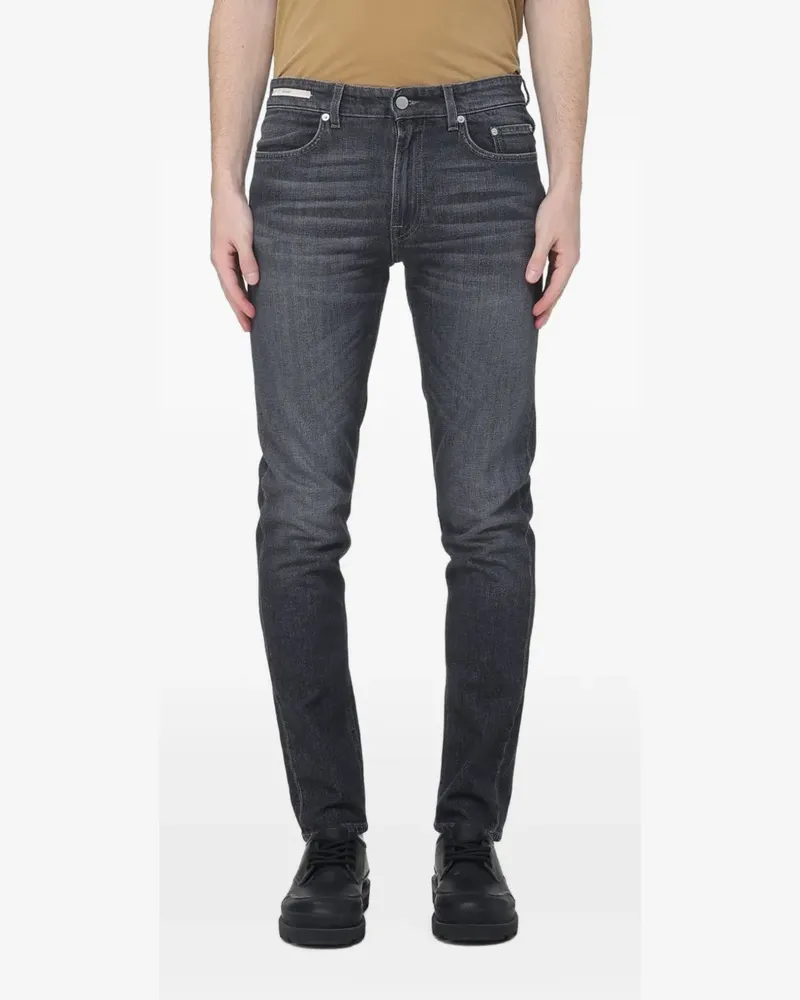 Siviglia faded slim-fit jeans - Grau Grau