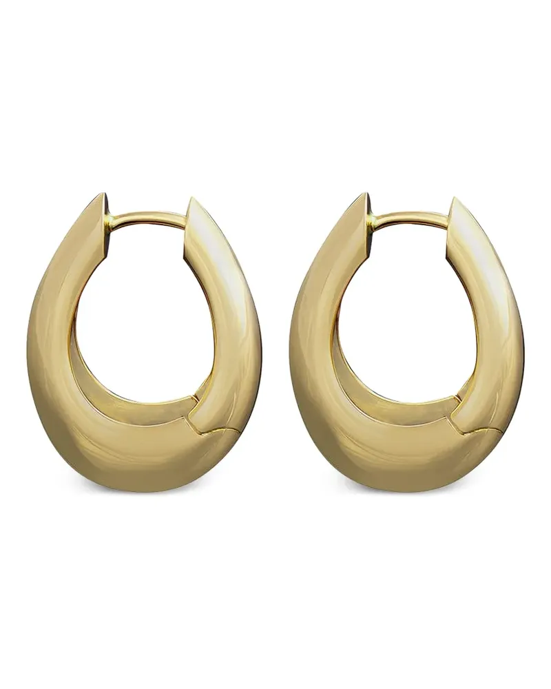 Ananya 18kt Chakra Icon Gelbgoldohrringe mit Diamanten Gold