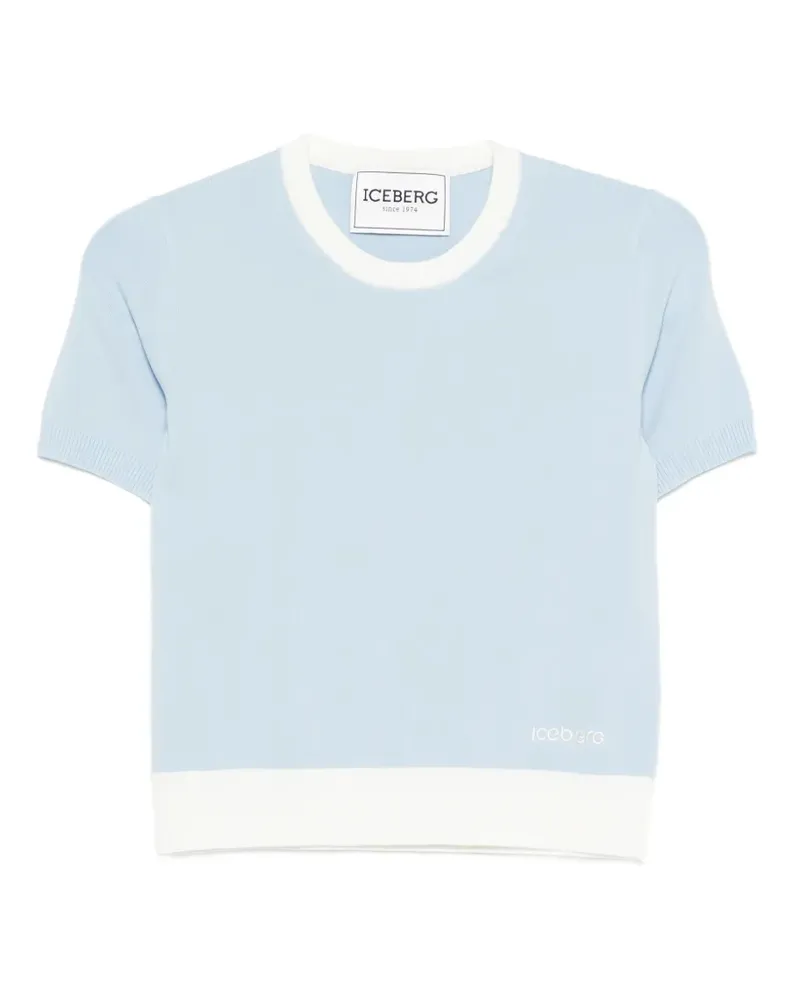 Iceberg Kurzärmeliges Oberteil - Blau Blau