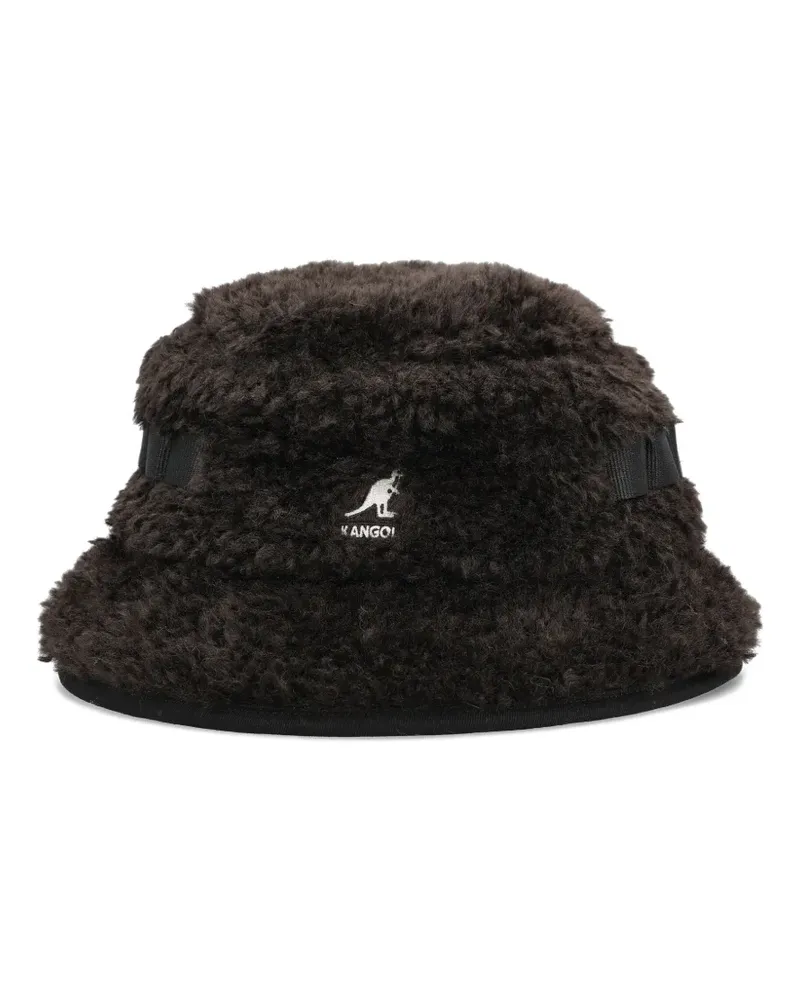 Kangol Fischerhut mit Logo-Stickerei - Schwarz Schwarz