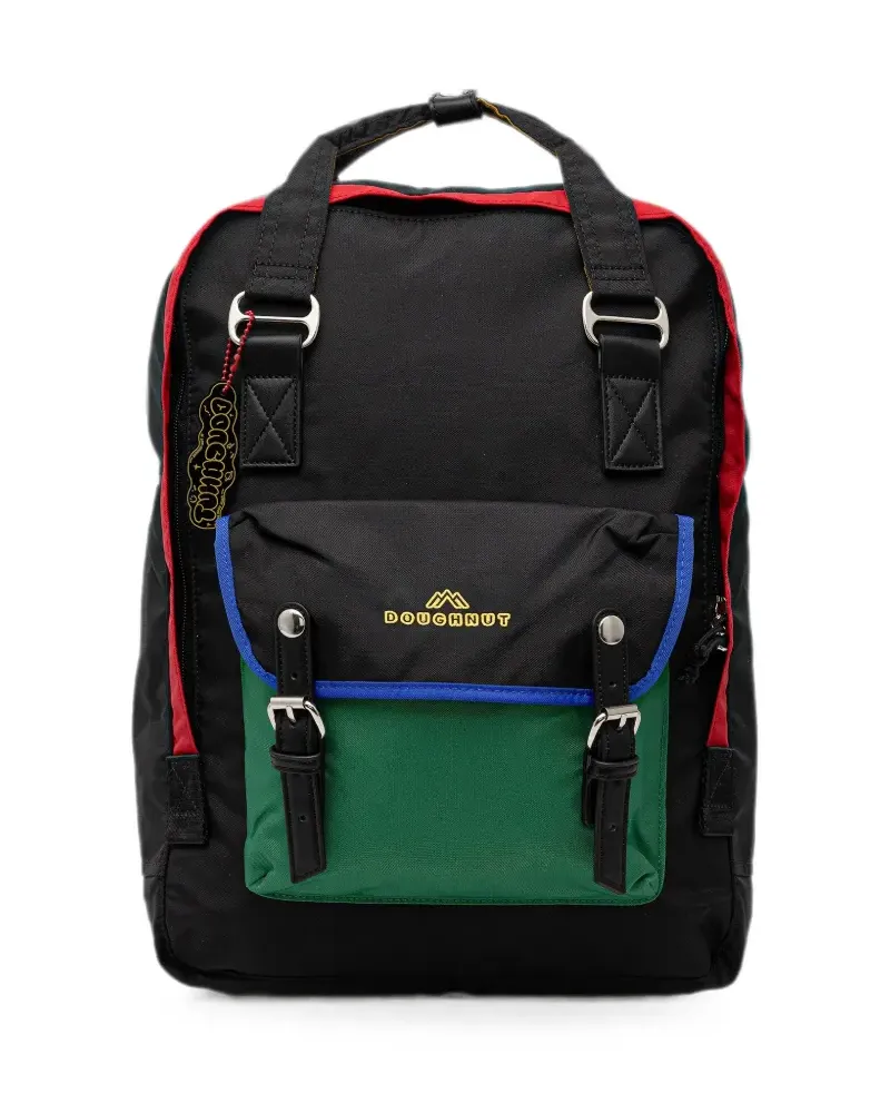 DOUGHNUT large Macaroon backpack - Schwarz Schwarz
