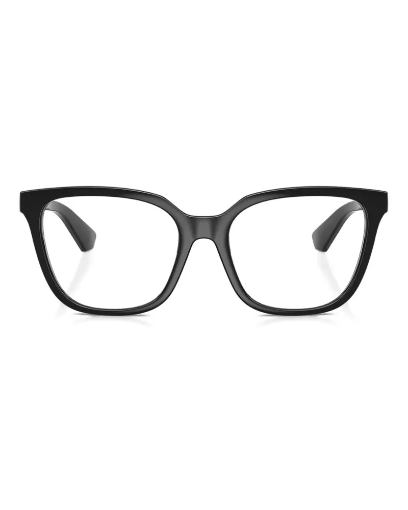 Burberry Brille mit eckigem Gestell - Schwarz Schwarz