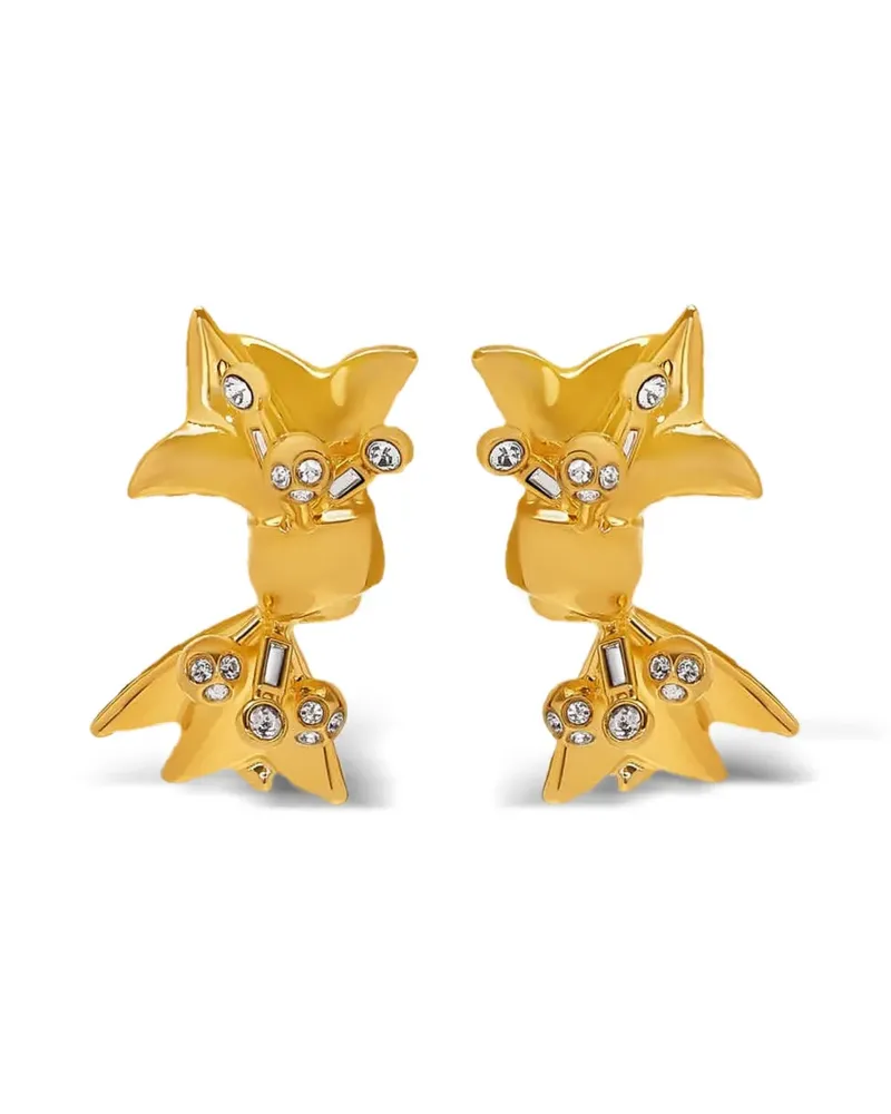 Oscar de la Renta Mill Bow Ohrringe - Gold Gold