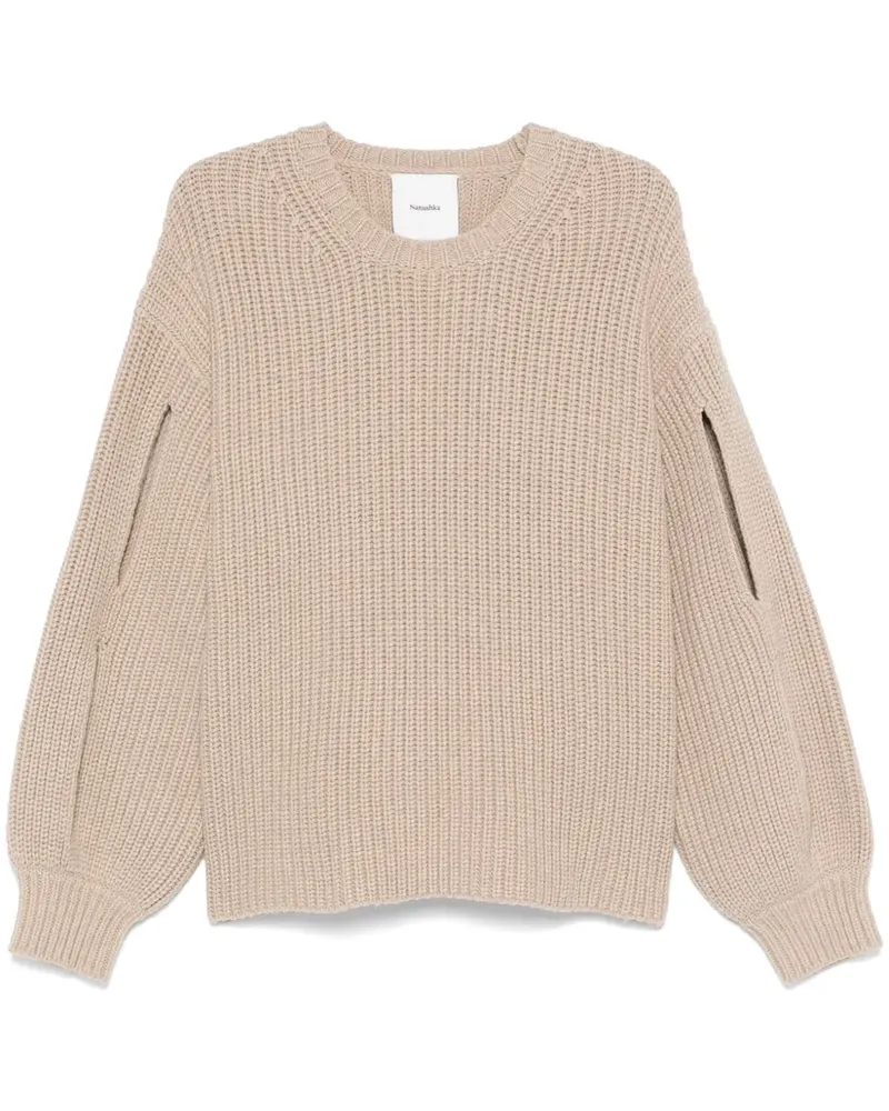Nanushka Pullover mit Cut-Out-Detail - Nude Nude