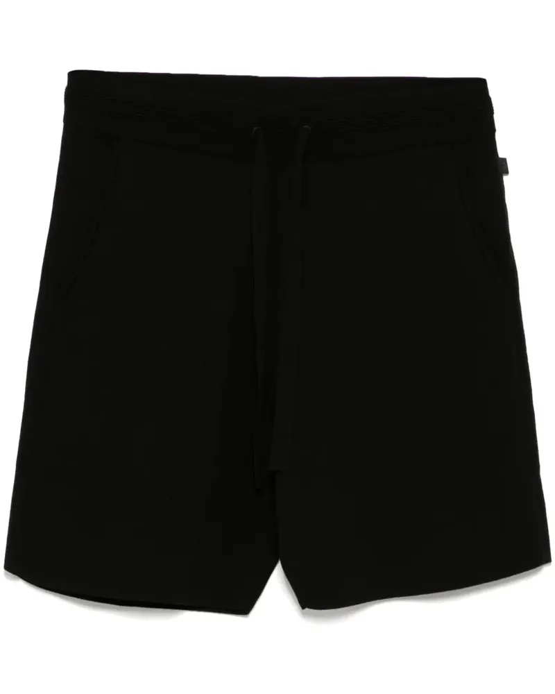 Michael Kors Gestrickte Shorts - Schwarz Schwarz