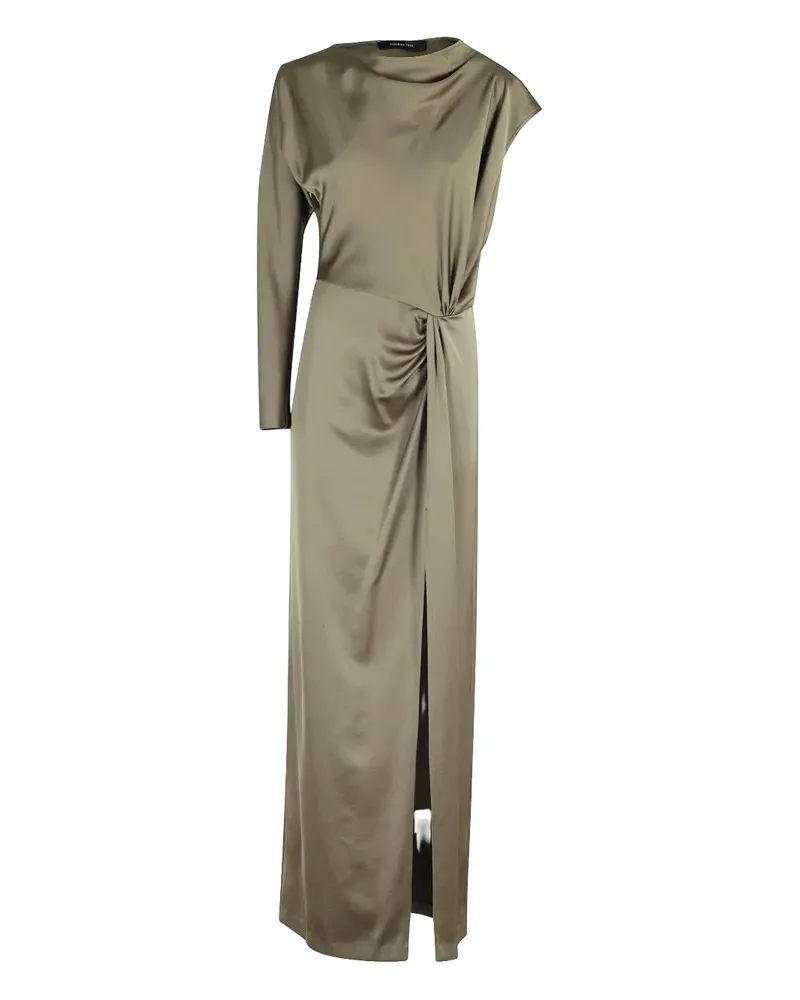 Federica Tosi Drapierte One-Shoulder-Robe - Nude Nude