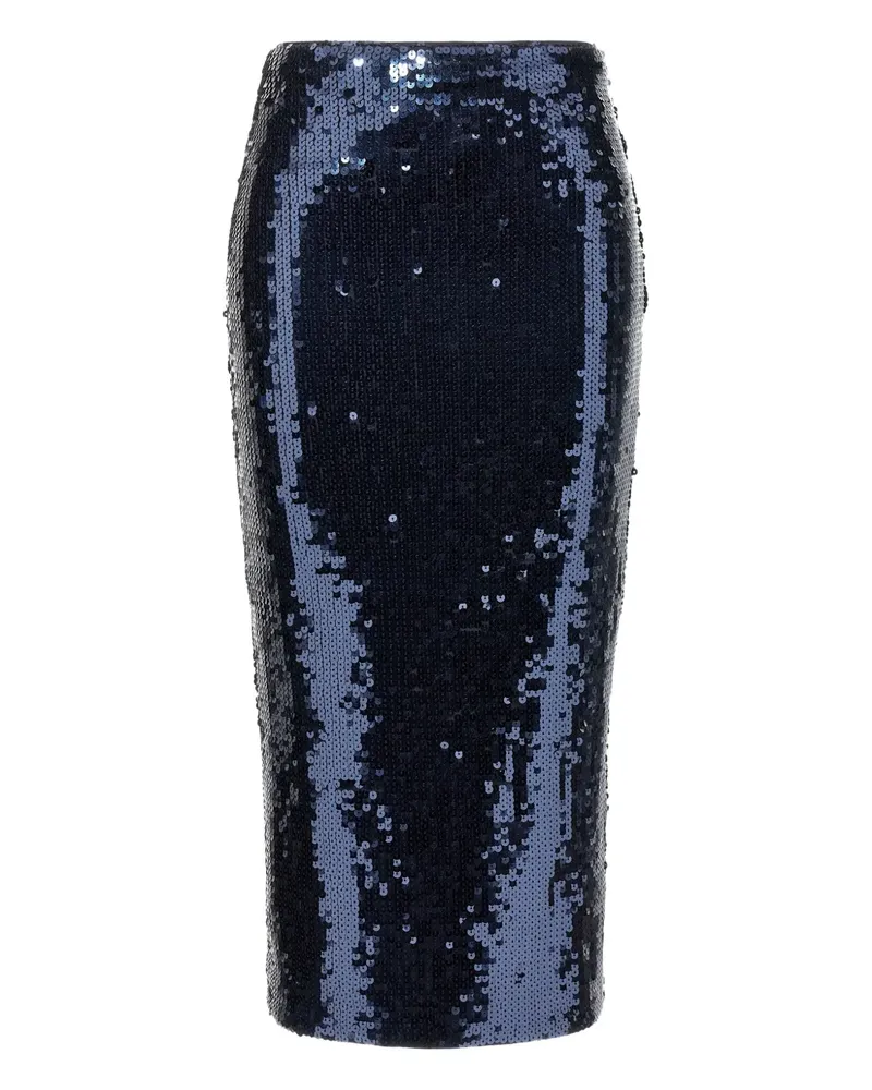 ROTATE Birger Christensen sequin pencil skirt - Blau Blau