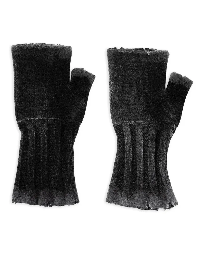 Avant Toi Fingerlose Handschuhe - Grau Grau