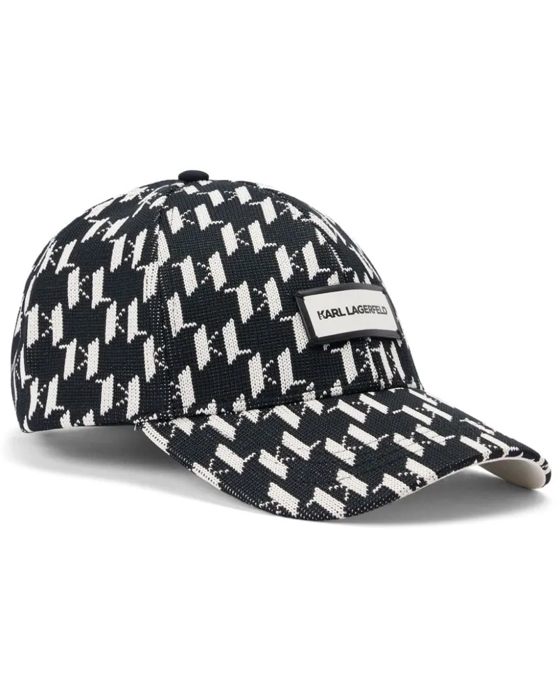 Karl Lagerfeld K/Monogram Baseballkappe Schwarz