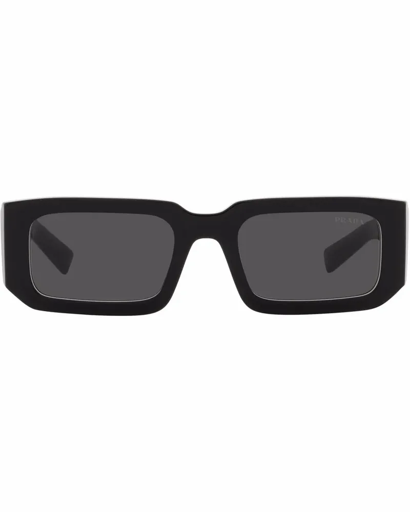 Prada Eckige PR 06YS Sonnenbrille - Schwarz Schwarz
