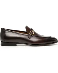 Tom Ford Martin Loafer mit gewebtem Riemen Schwarz