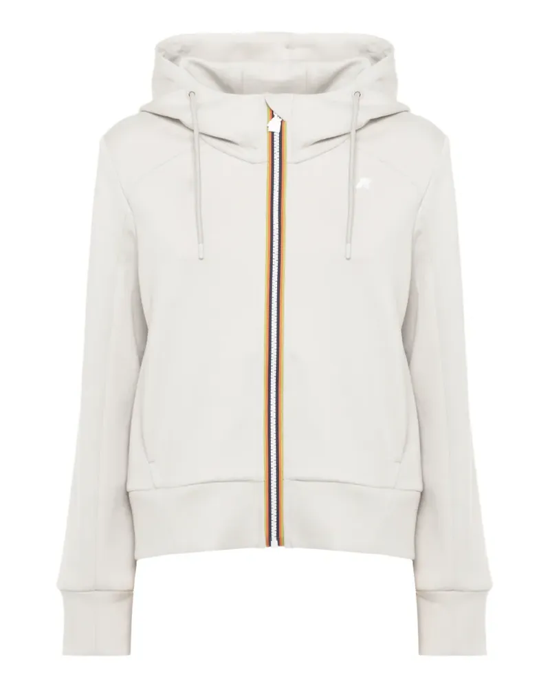 K-Way Divine zip-fastening hoodie - Nude Nude