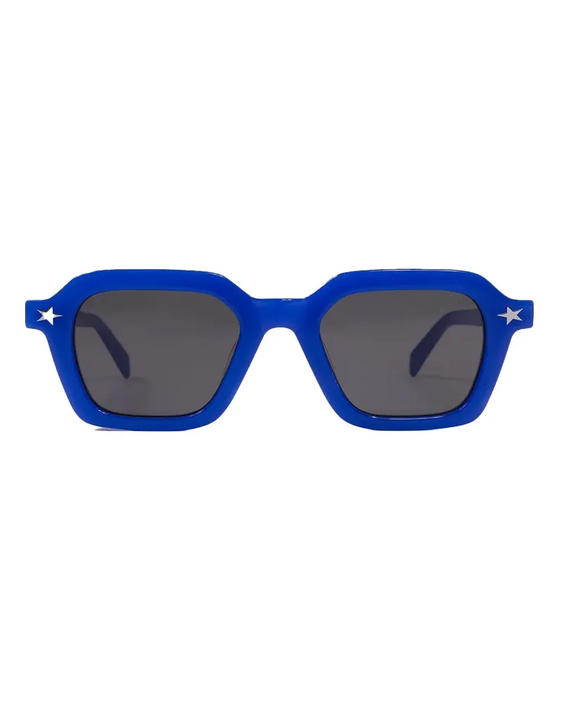 PLEASURES x Akila Era Sonnenbrille - Blau Blau