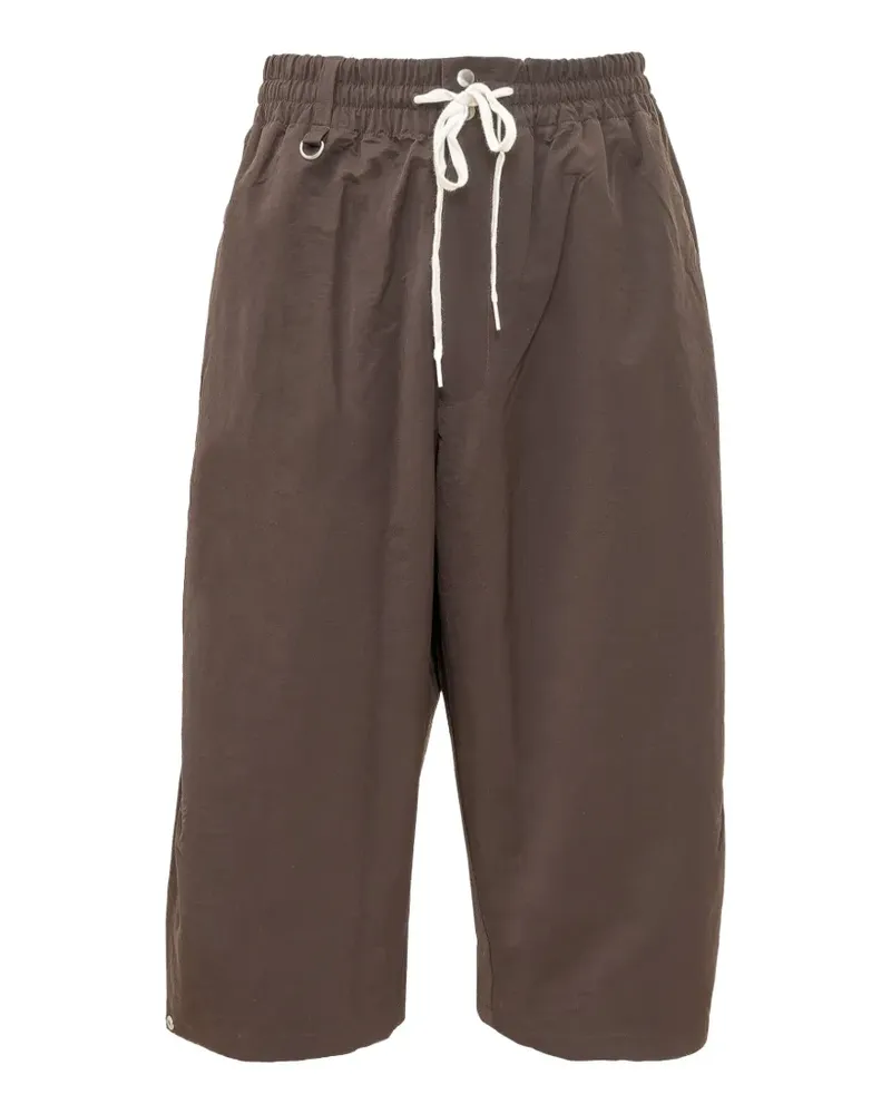 Y-3 x Wales Bonner Rip shorts - Braun Braun