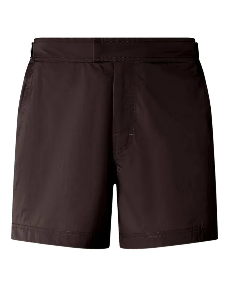 Ermenegildo Zegna Badehose mit Logo - Braun Braun