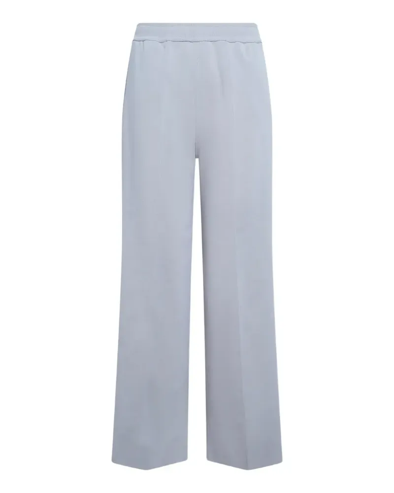 CFCL ribbed-knit wide-leg trousers - Nude Nude