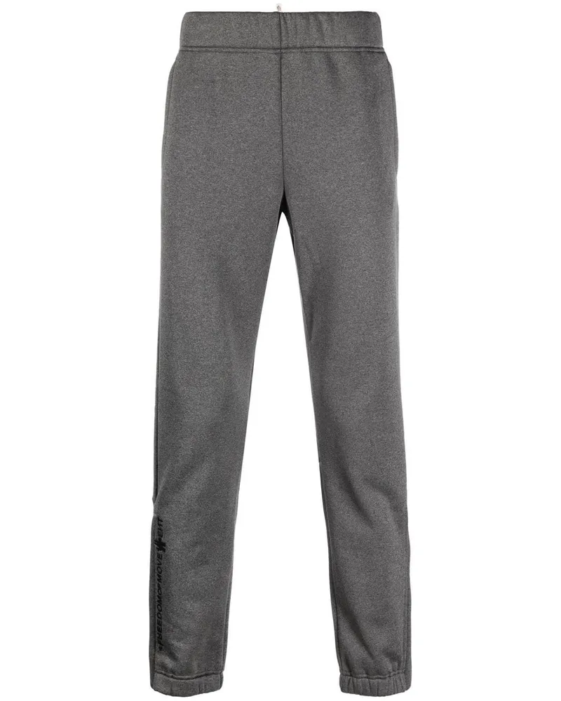 Moncler Jogginghose mit Logo-Print - Grau Grau