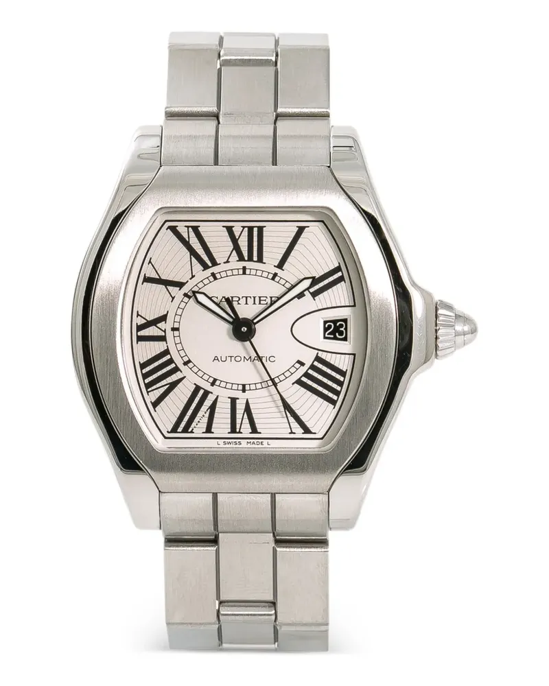 Cartier Roadster Roman-numerals 41mm watch - Weiß Weiß