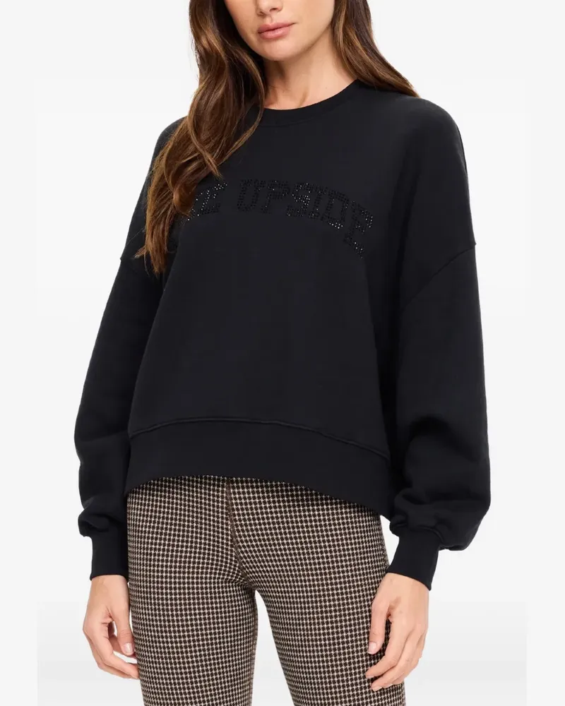 The Upside Paloma Sweatshirt mit Kristallen - Schwarz Schwarz