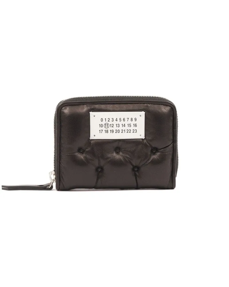 Maison Margiela Gepolstertes Portemonnaie - Schwarz Schwarz