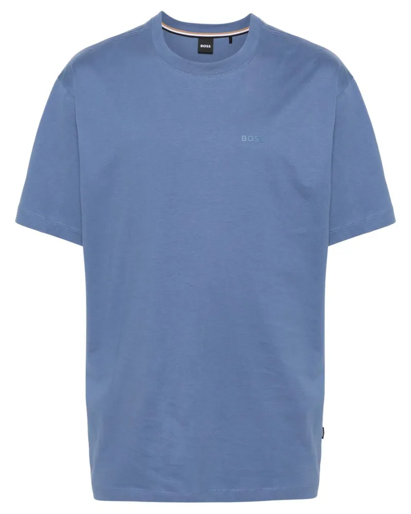 HUGO BOSS T-Shirt mit grafischem Print - Blau Blau