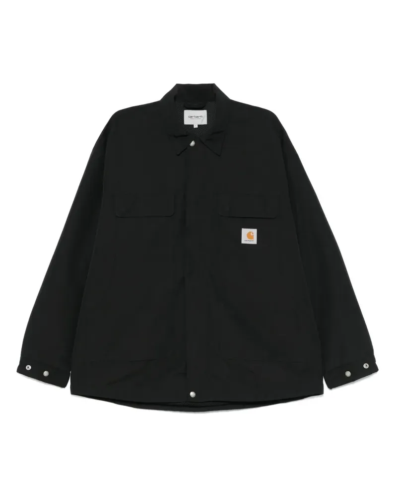 Carhartt WIP Liam Jacke - Schwarz Schwarz