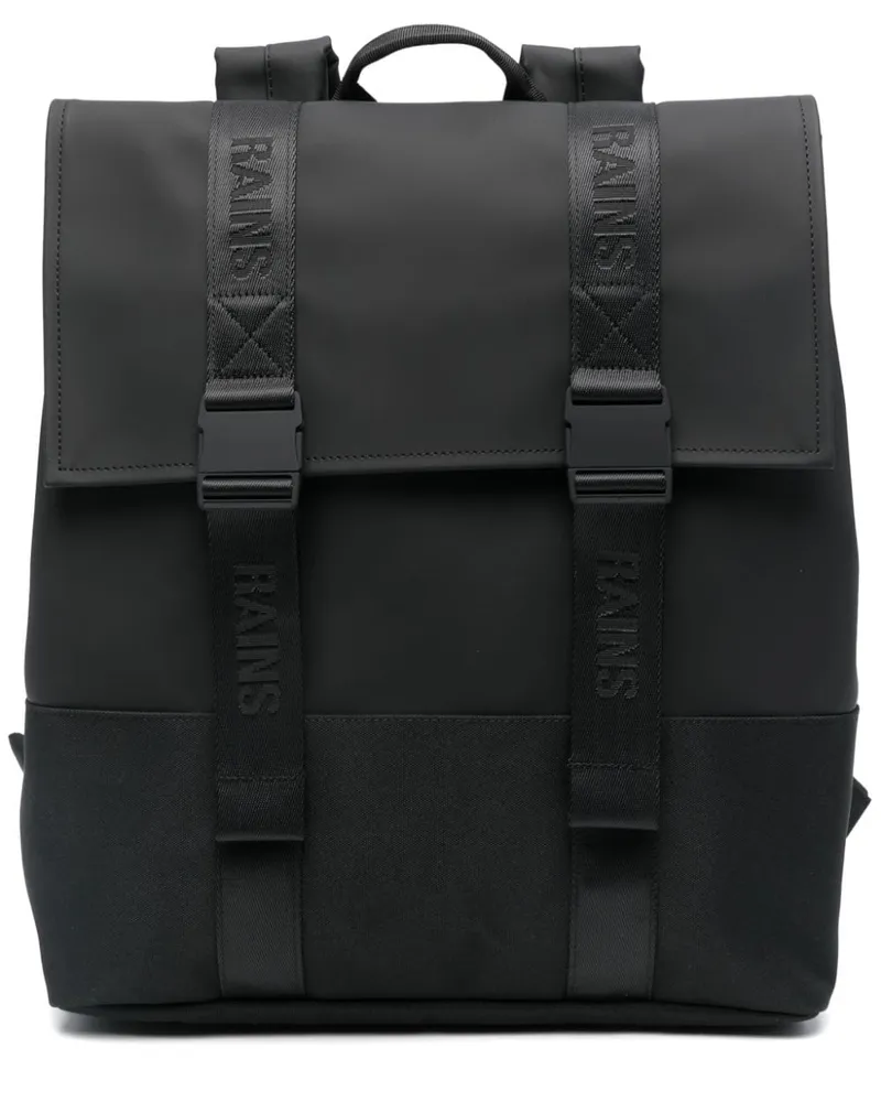 RAINS Trail MSN Rucksack - Schwarz Schwarz