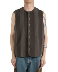 Uma Wang Cuneo jog waistcoat Grau