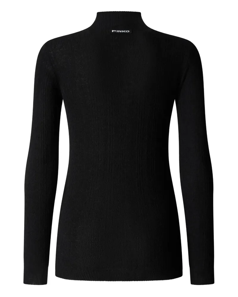Pinko Gestrickter Pullover - Schwarz Schwarz