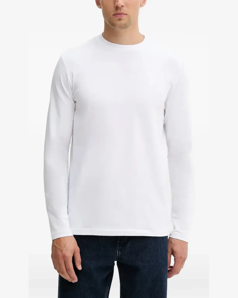 Karl Lagerfeld Ikonik long-sleeve T-shirt - Weiß Weiß