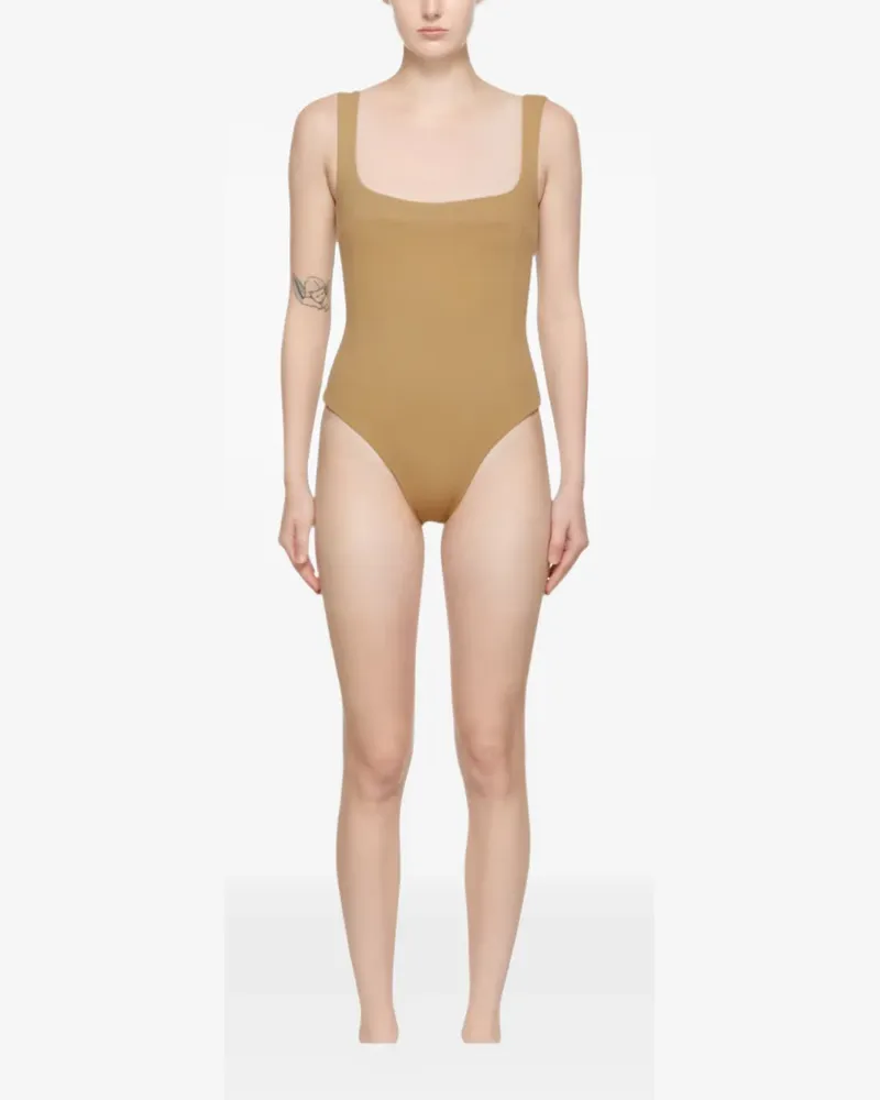 Haight Gabi crepe swimsuit - Nude Nude