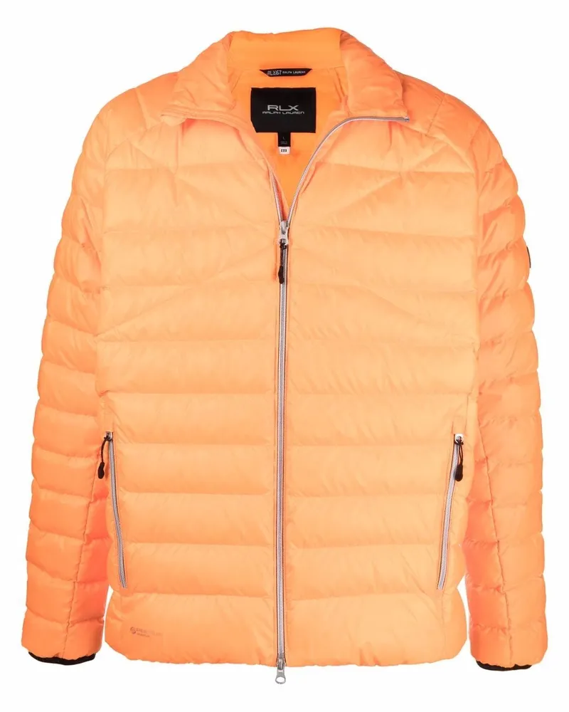 Ralph Lauren Gefütterte Jacke mit Reißverschluss - Orange Orange