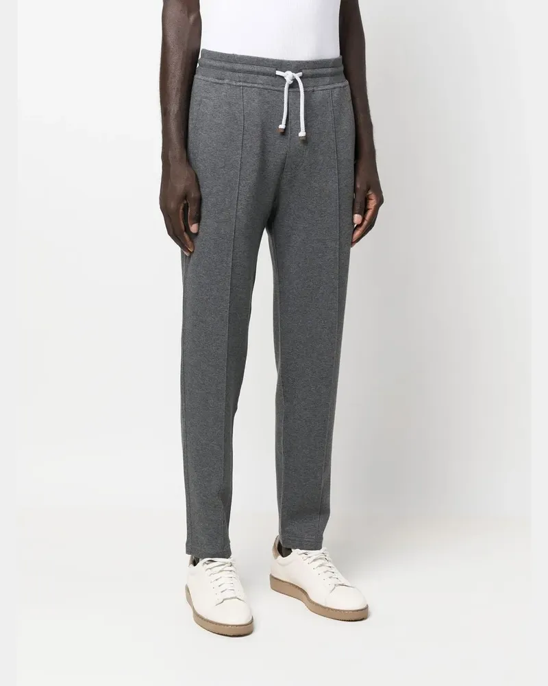 Brunello Cucinelli Jogginghose mit Kordelzug - Grau Grau