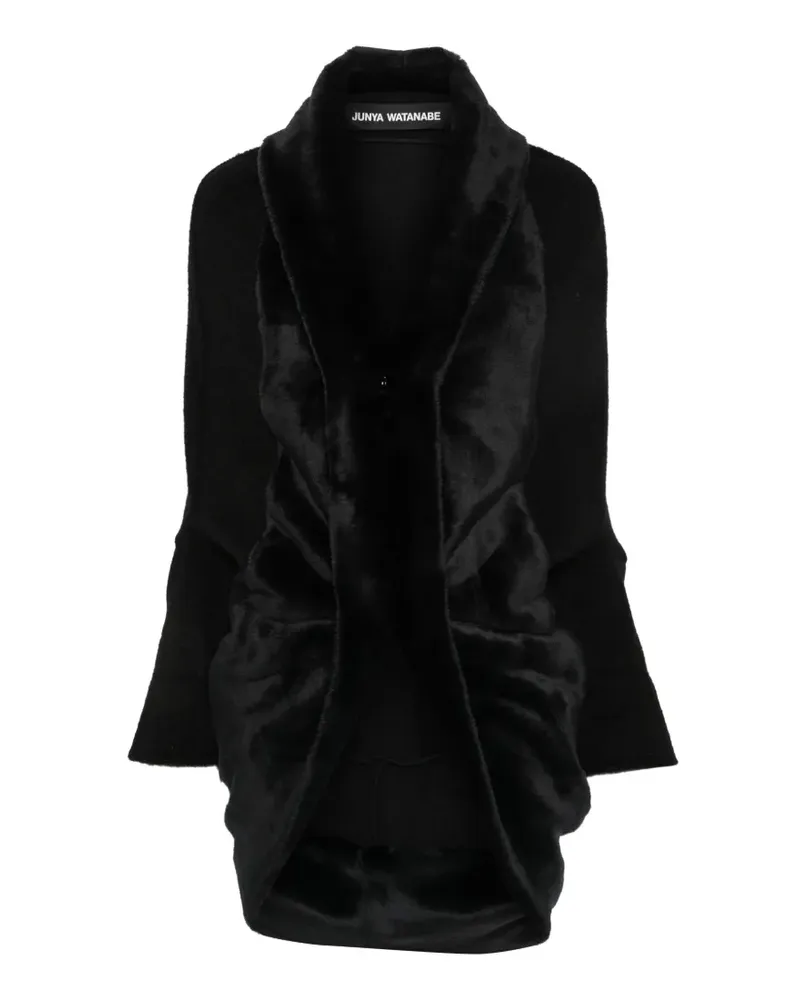 Junya Watanabe Jacke mit Schalkragen - Schwarz Schwarz