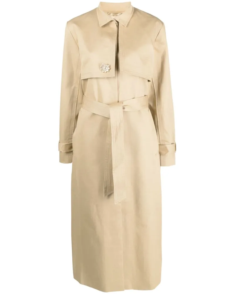 DESTREE Trenchcoat mit Gürtel - Nude Nude