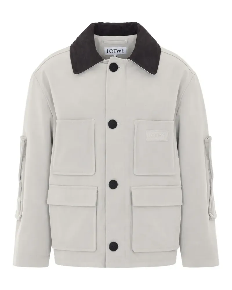 Loewe Jacke aus Baumwolle - Grau Grau
