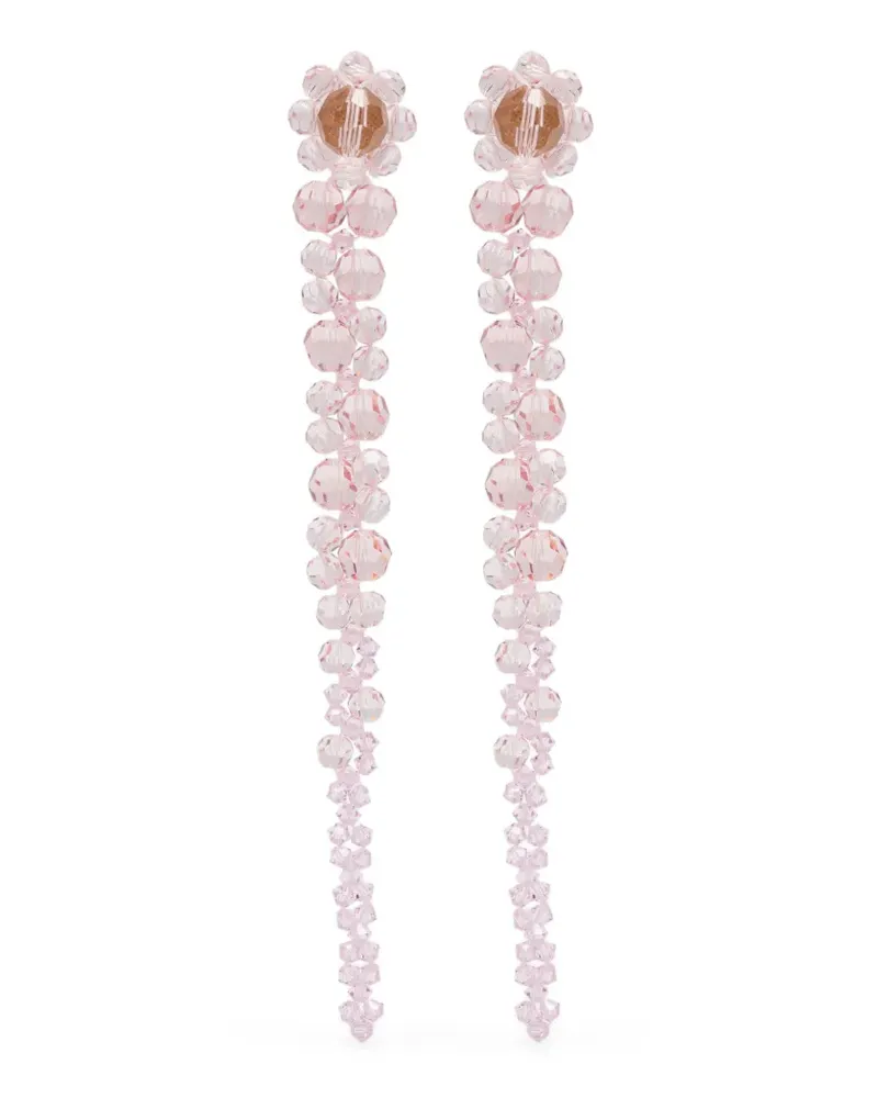 Simone Rocha Drip Ohrringe - Rosa Rosa
