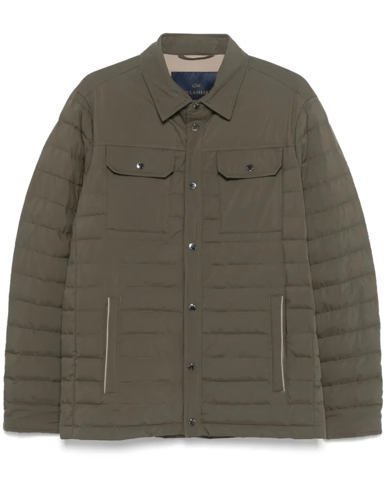 Paul & Shark Typhoon Platinum Jacke - Grün Grün