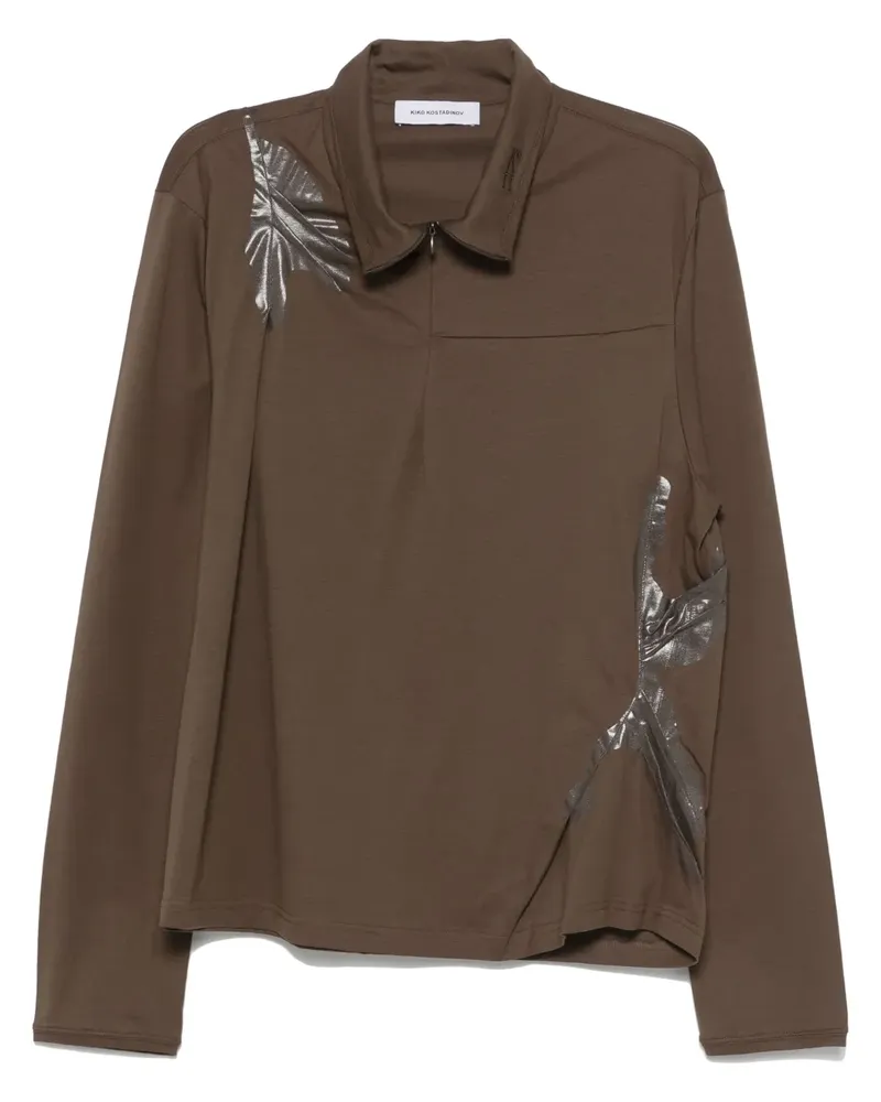 KIKO KOSTADINOV Alec K-Dart T-Shirt - Braun Braun