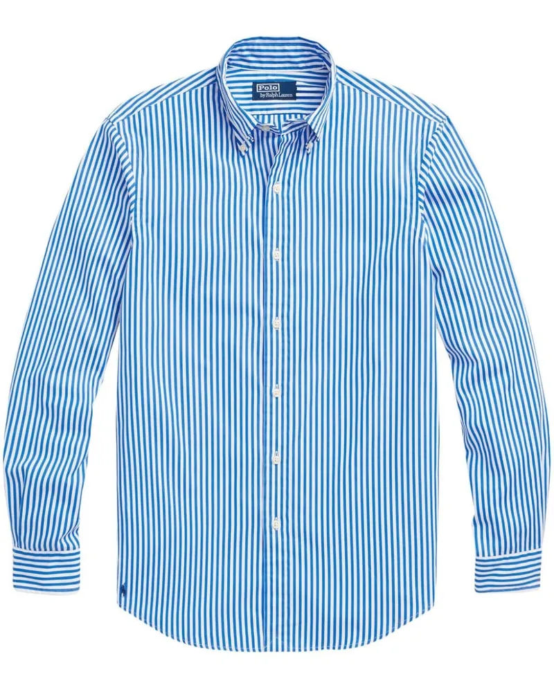 Ralph Lauren Gestreiftes Hemd - Blau Blau