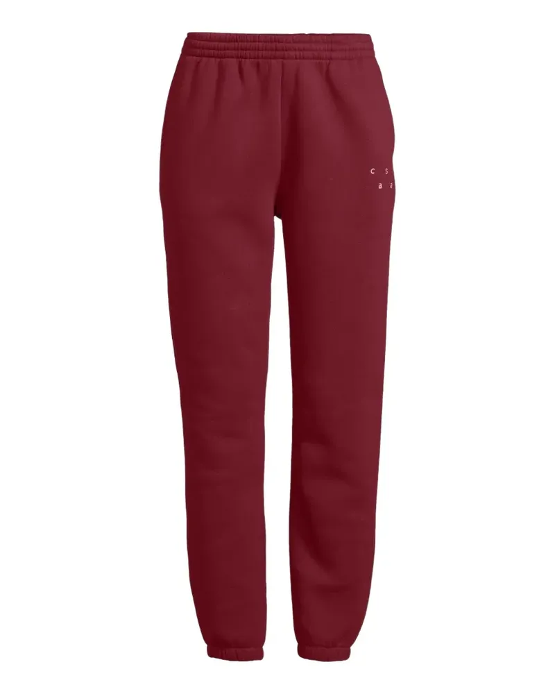 Casall logo-print track pants - Rot Rot