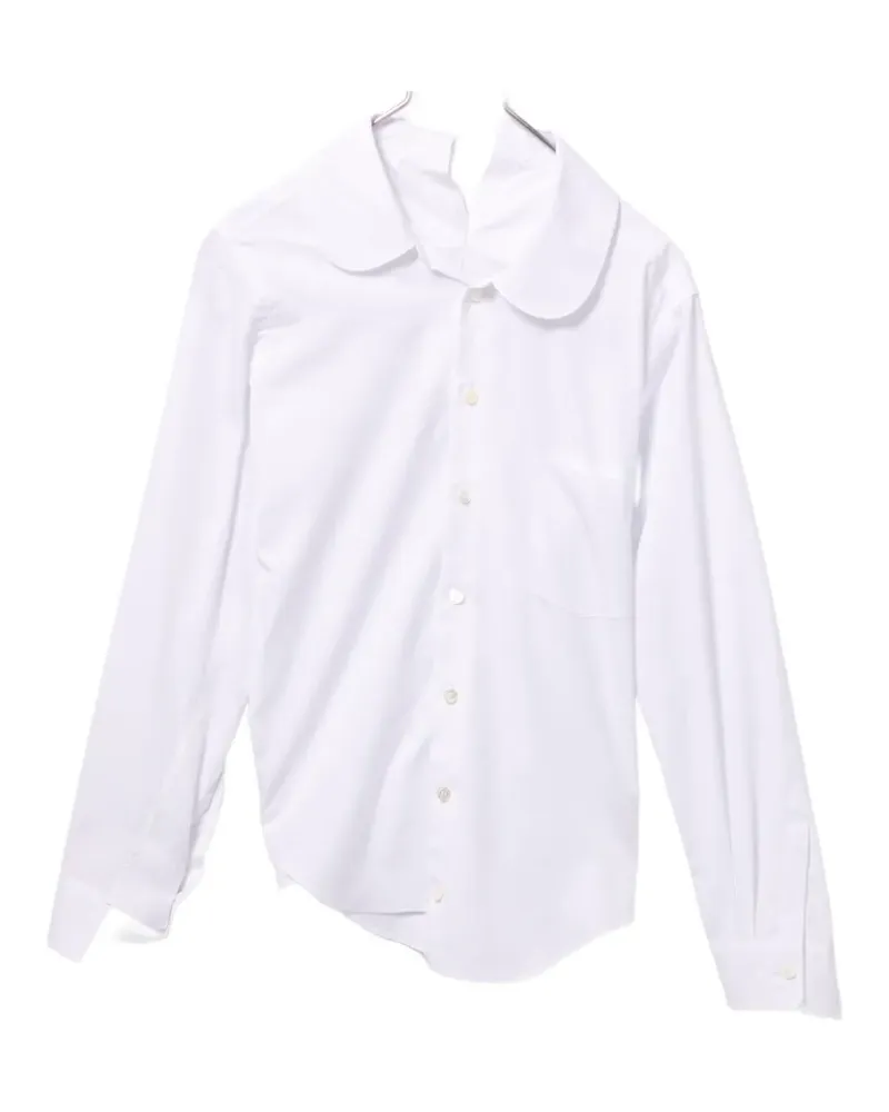 Junya Watanabe Hemd mit Bubikragen - Weiß Weiß