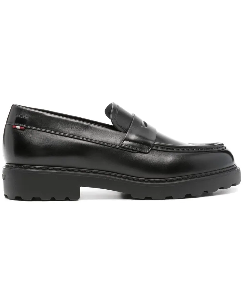 Bally Loafer mit Logo-Prägung - Schwarz Schwarz