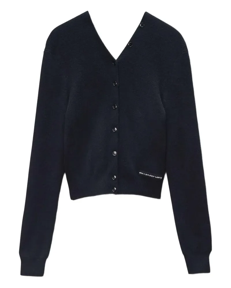 Alexander Wang wool blend cardigan - Schwarz Schwarz