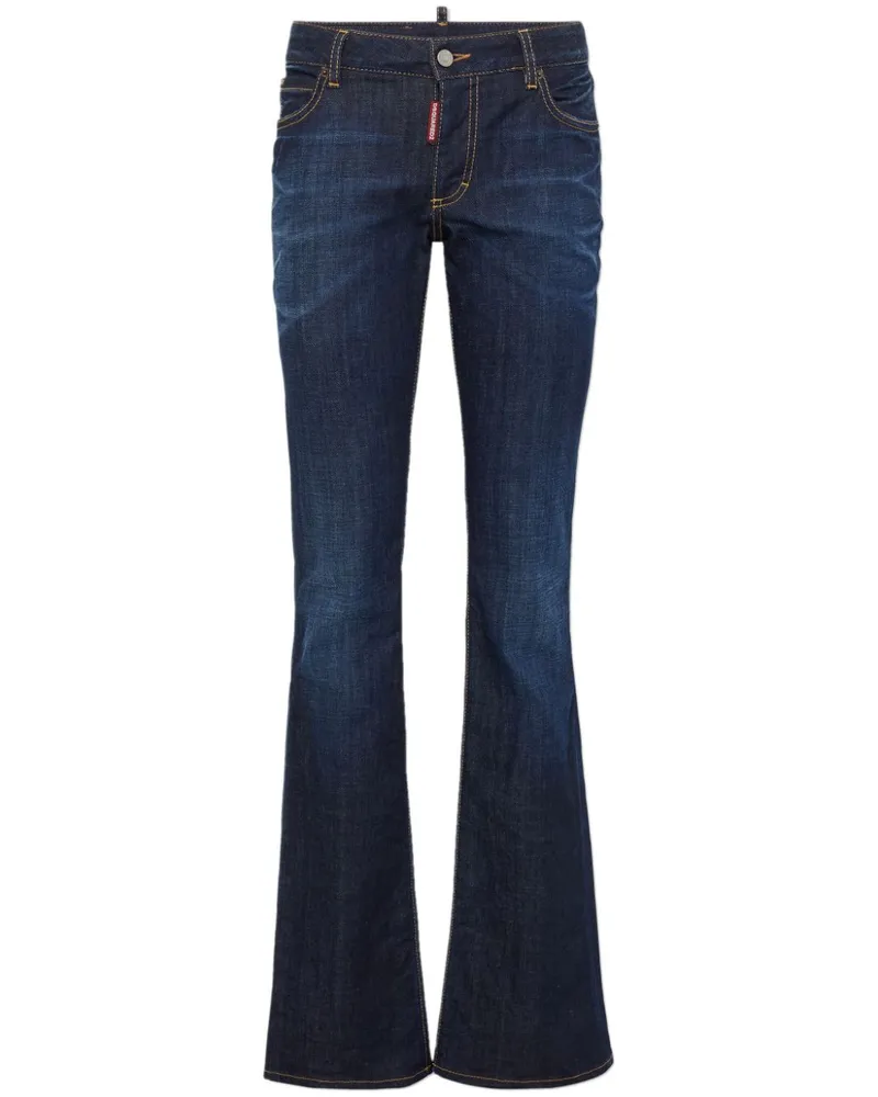 Dsquared2 Ausgestellte Jeans - Blau Blau