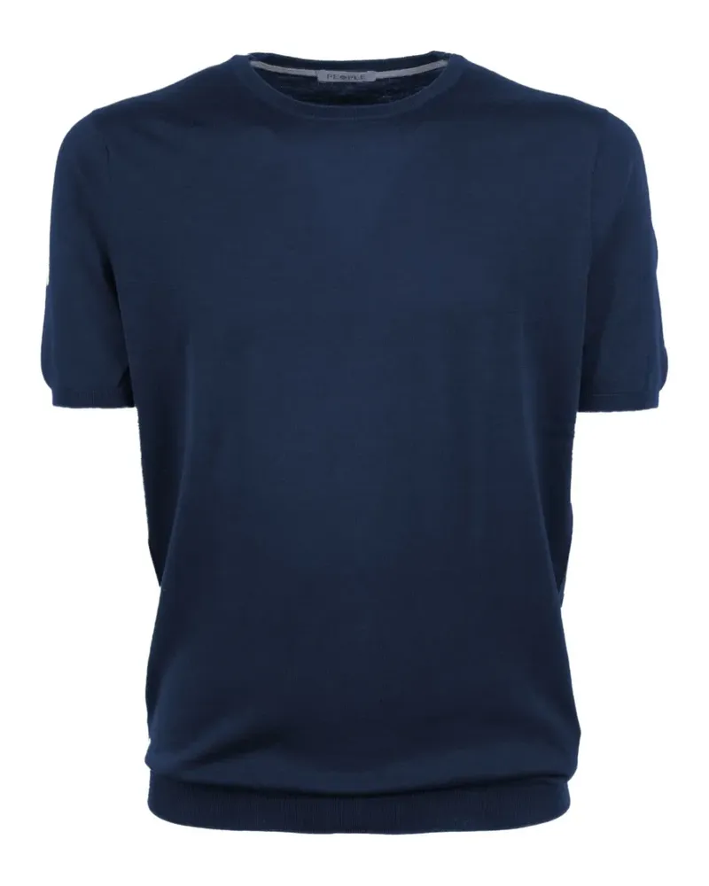 People of Shibuya crew-neck T-shirt - Blau Blau