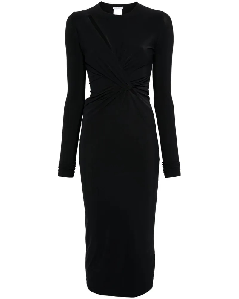Amazuìn Bea Midikleid - Schwarz Schwarz