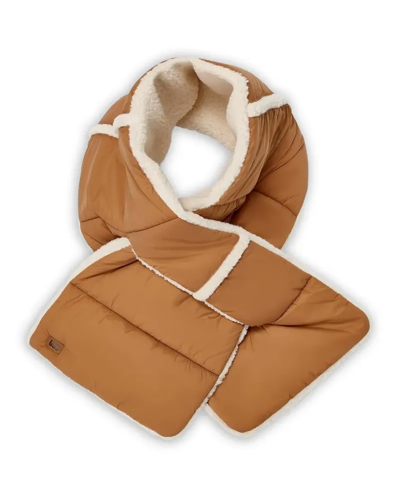 UGG fluff reversible quilted scarf - Braun Braun