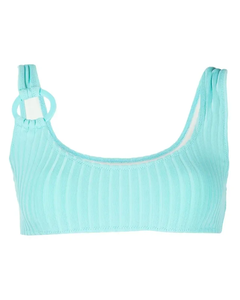 Solid and Striped The Elle Bikinioberteil - Blau Blau