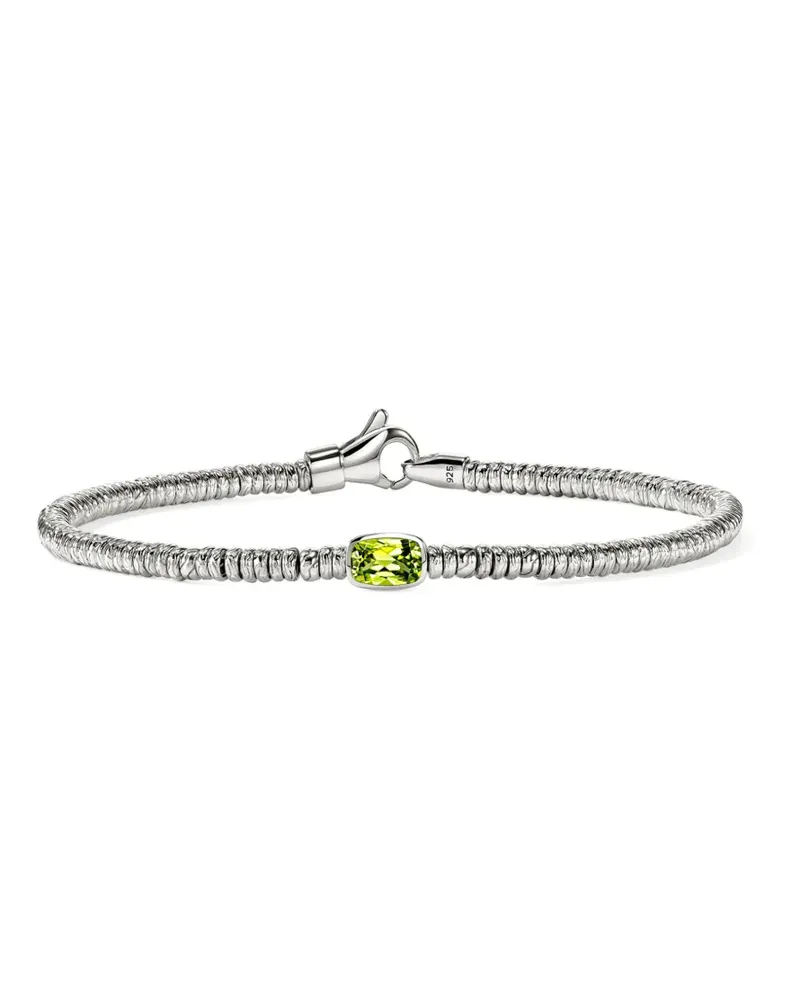 John Hardy Heishi Peridot Armband - Silber Silber